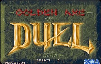 Golden Axe - The Duel [Model 610-0373-01] screenshot