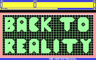 Back to Reality [Model IC0137] screenshot