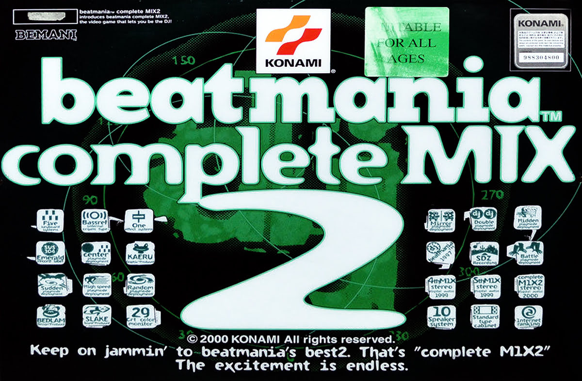 beatmania complete MIX 2 [Model GX988]