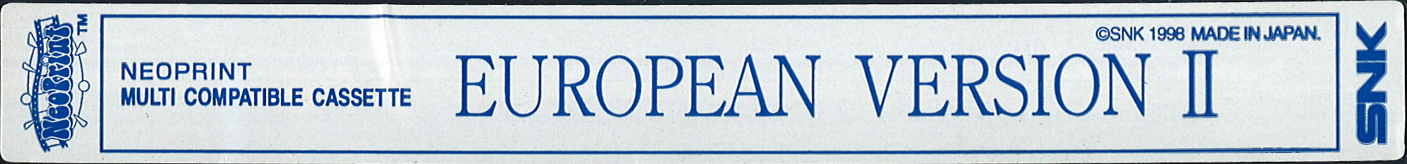 European Version II