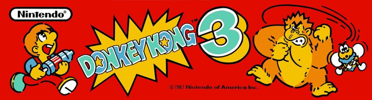 Donkey Kong 3 [Nintendo-Pak]