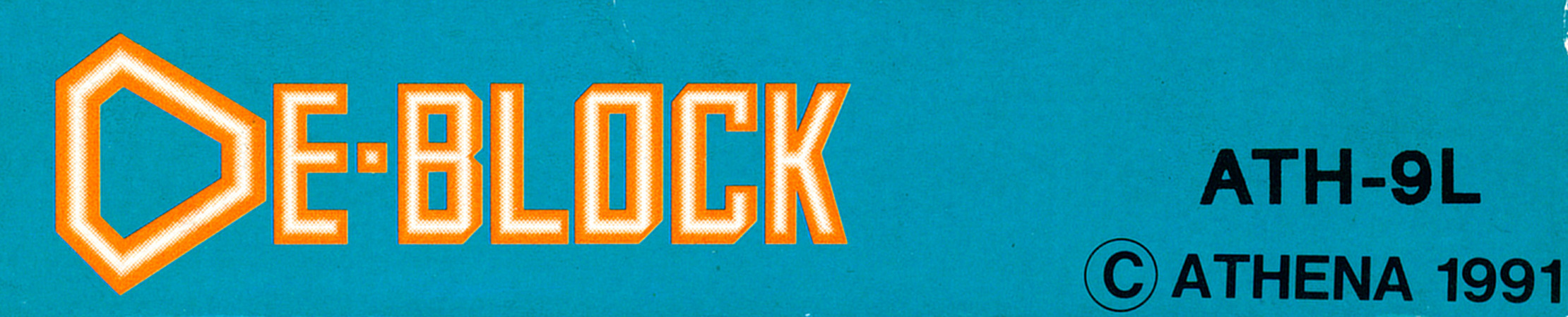 De-Block [Model ATH-9L]