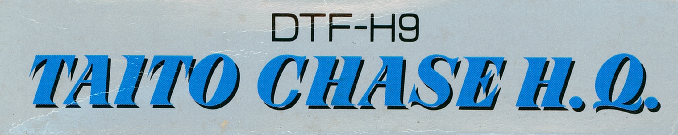 Taito Chase H.Q. [Model DTF-H9]