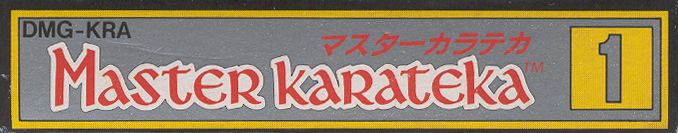 Master Karateka [Model DMG-KRA]