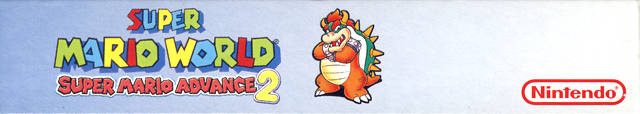 Super Mario Advance 2 - Super Mario World [Model AGB-AA2E-USA]