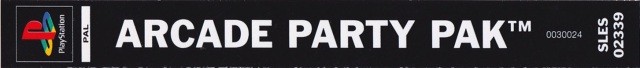 Arcade Party Pak [Model SLES-02339]